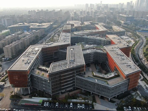 杭州汉克斯在阿里巴巴西溪四期空调机房降噪项目取得圆满完工！